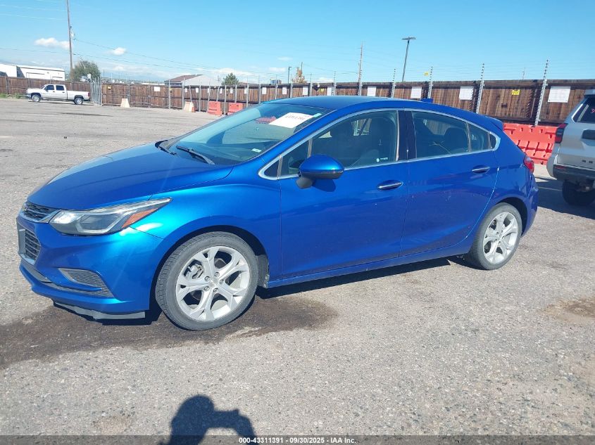 2017 Chevrolet Cruze Premier Auto VIN: 3G1BF6SM6HS570740 Lot: 43311391