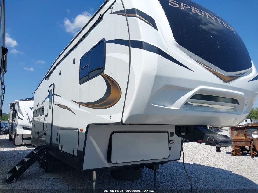 2021 Keystone Sprinter 25Ml white null null 4YDF25M25M1533732 photo #1