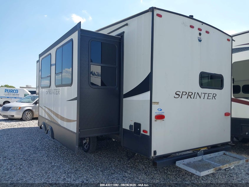 2021 Keystone Sprinter 25Ml white null null 4YDF25M25M1533732 photo #4