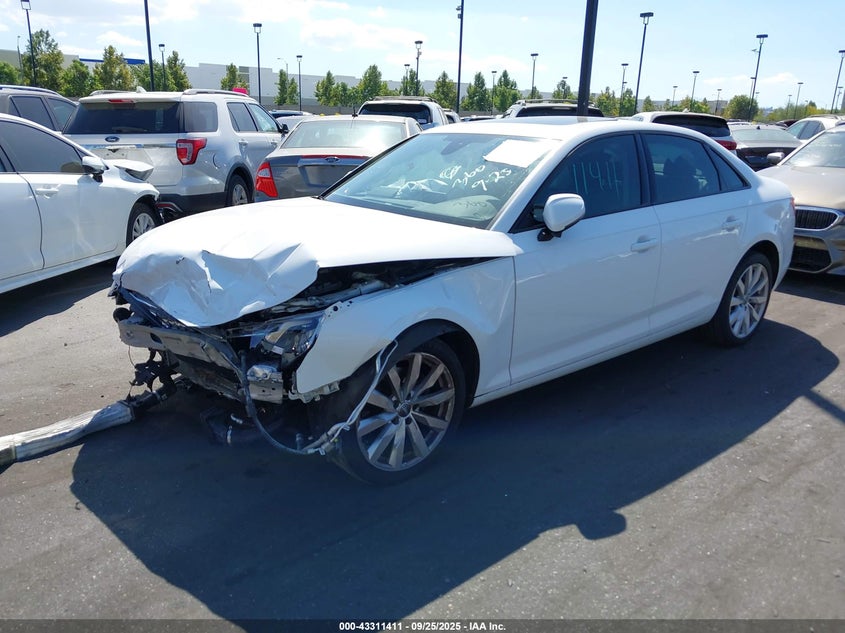 2017 AUDI A4 2.0T ULTRA PREMIUM - WAUGMAF4XHA175099