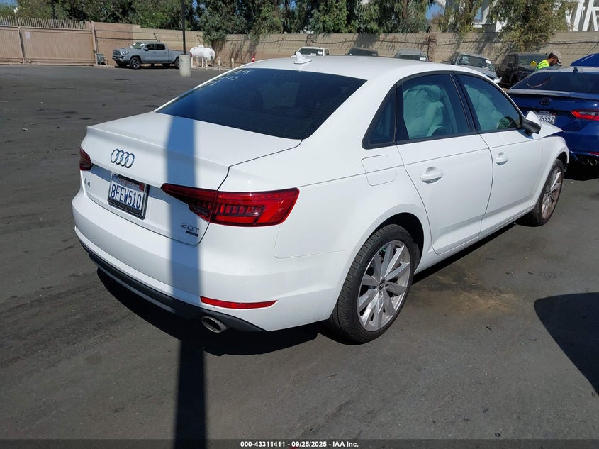 2017 AUDI A4 2.0T ULTRA PREMIUM - WAUGMAF4XHA175099