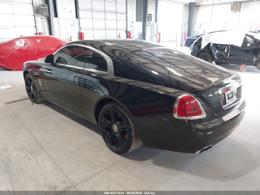 Vin: sca665c50gux86017, lot: 43806060, rolls-royce wraith 20163