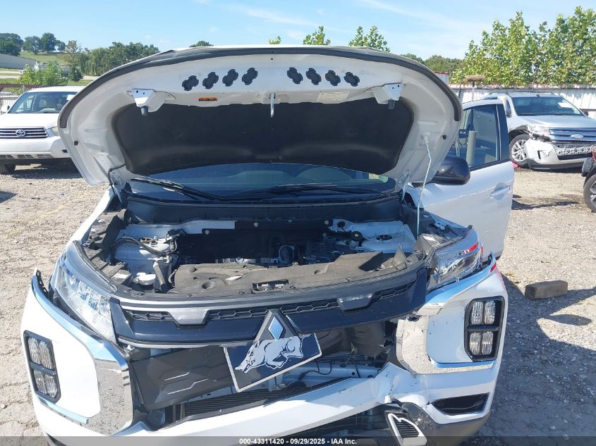 2022 Mitsubishi Outlander Sport 2.0 Be Awc VIN: JA4ARUAUXNU019278 Lot: 43311420