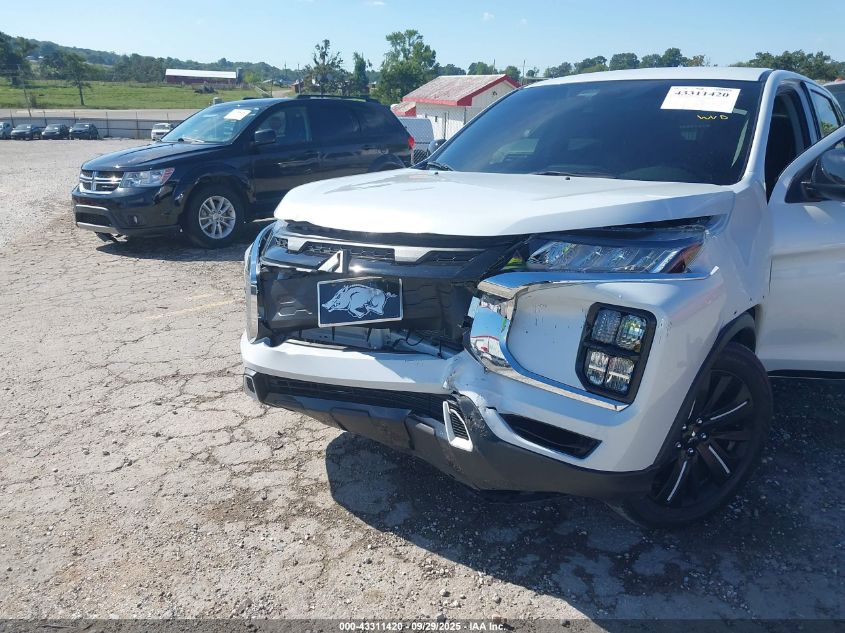 2022 Mitsubishi Outlander Sport 2.0 Be Awc VIN: JA4ARUAUXNU019278 Lot: 43311420