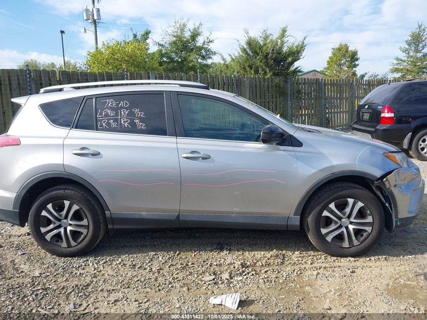 2016 Toyota Rav4 Le VIN: 2T3ZFREV7GW307055 Lot: 43311422