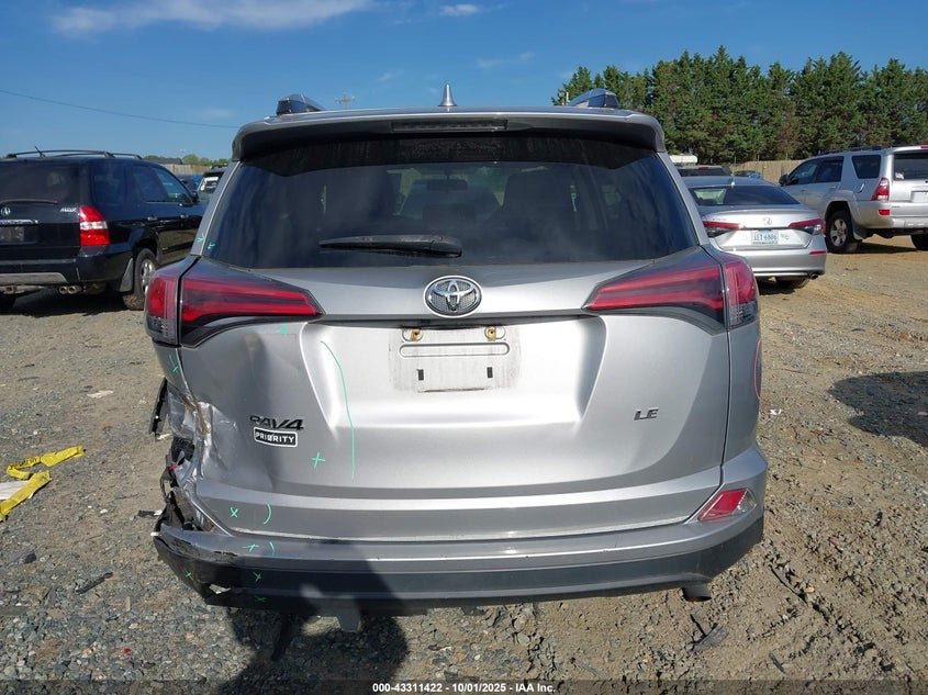2016 Toyota Rav4 Le VIN: 2T3ZFREV7GW307055 Lot: 43311422