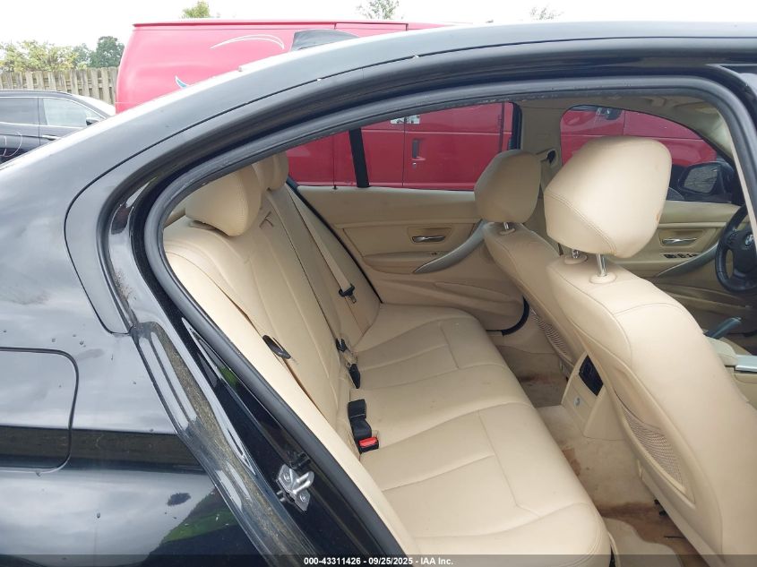 2013 BMW 328I xDrive VIN: WBA3B5C59DF596883 Lot: 43311426