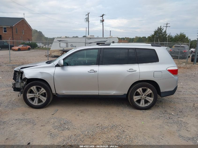 2012 Toyota Highlander Limited V6 VIN: 5TDYK3EH6CS088180 Lot: 43311438