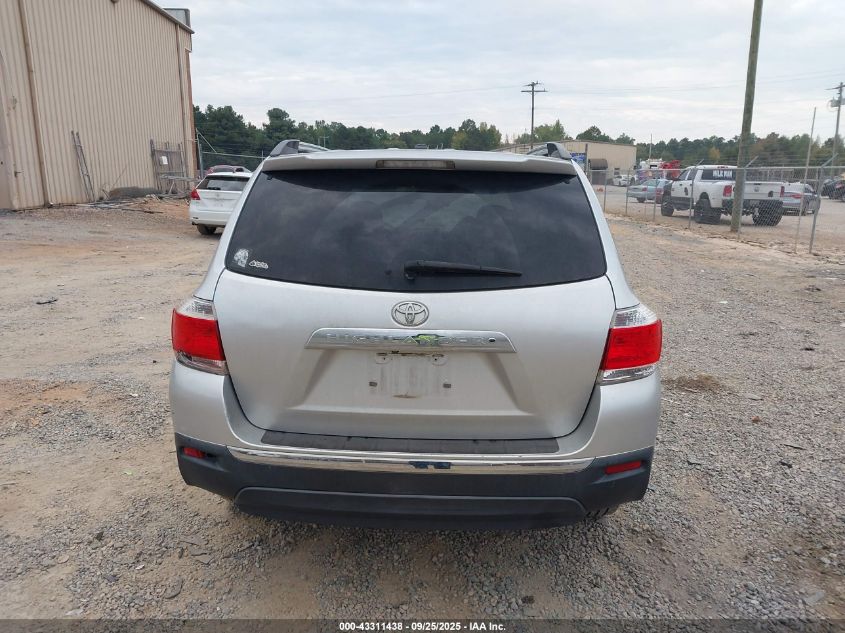 2012 Toyota Highlander Limited V6 VIN: 5TDYK3EH6CS088180 Lot: 43311438