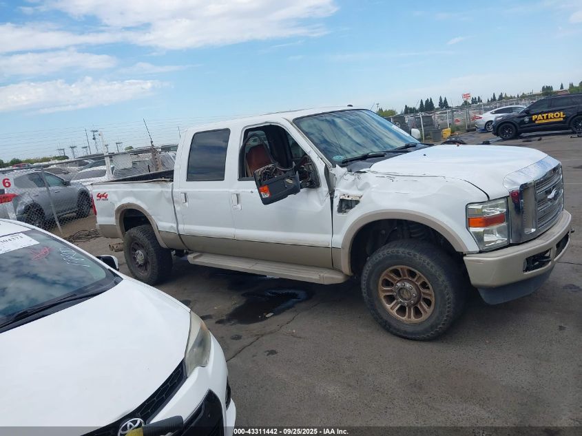 2008 Ford F-350 Fx4/Harley-Davidson/King Ranch/Lariat/Xl/Xlt VIN: 1FTWW31R08ED89521 Lot: 43311442