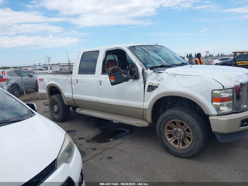 2008 Ford F-350 Fx4/Harley-Davidson/King Ranch/Lariat/Xl/Xlt VIN: 1FTWW31R08ED89521 Lot: 43311442