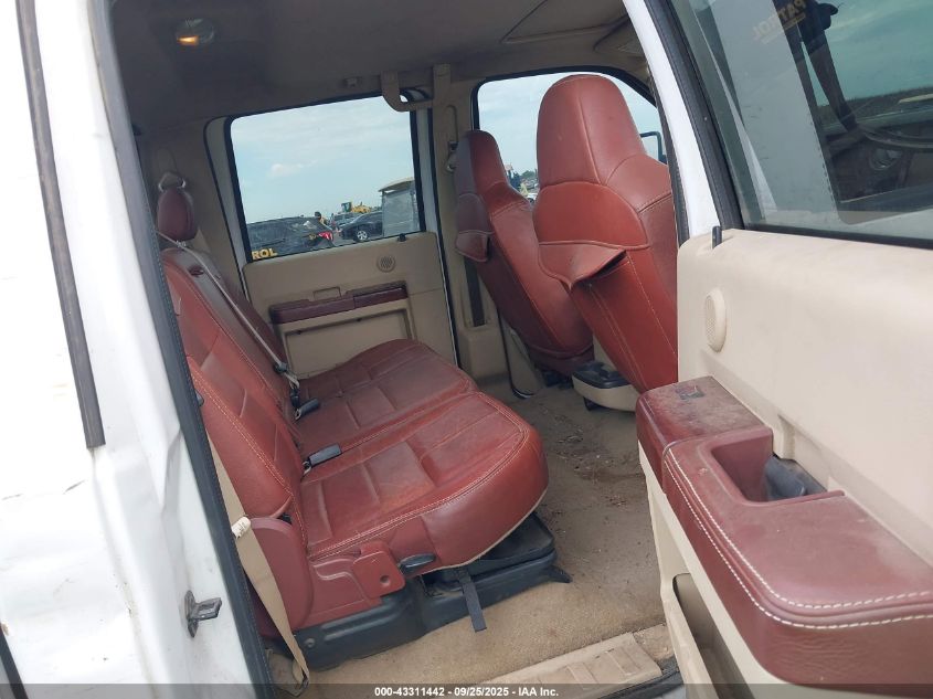 2008 Ford F-350 Fx4/Harley-Davidson/King Ranch/Lariat/Xl/Xlt VIN: 1FTWW31R08ED89521 Lot: 43311442