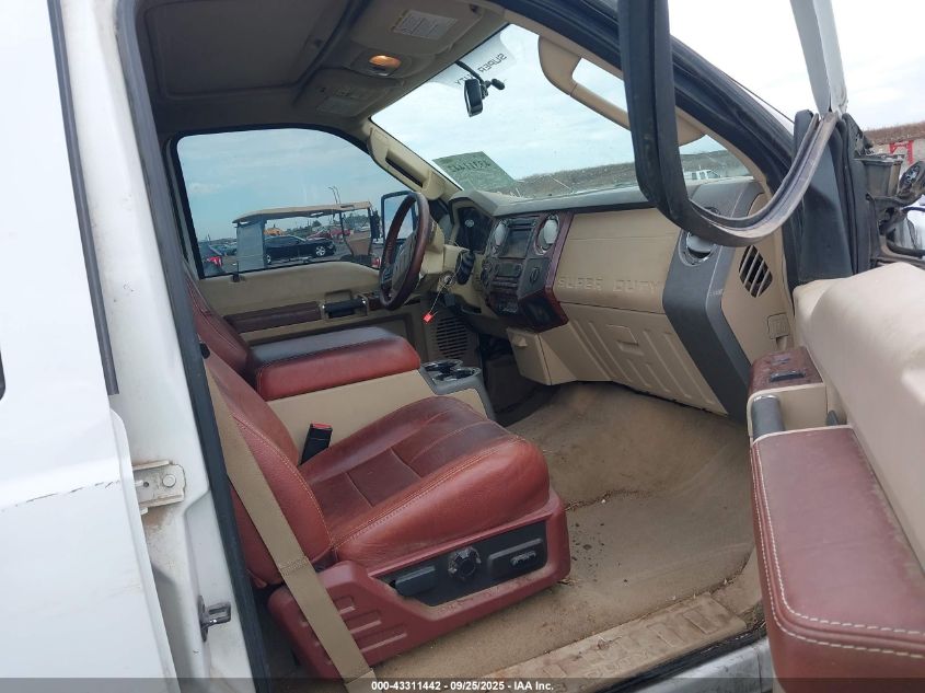 2008 Ford F-350 Fx4/Harley-Davidson/King Ranch/Lariat/Xl/Xlt VIN: 1FTWW31R08ED89521 Lot: 43311442