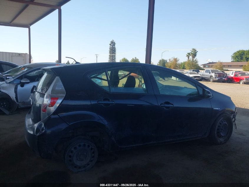 2014 Toyota Prius C Two VIN: JTDKDTB33E1069899 Lot: 43311447