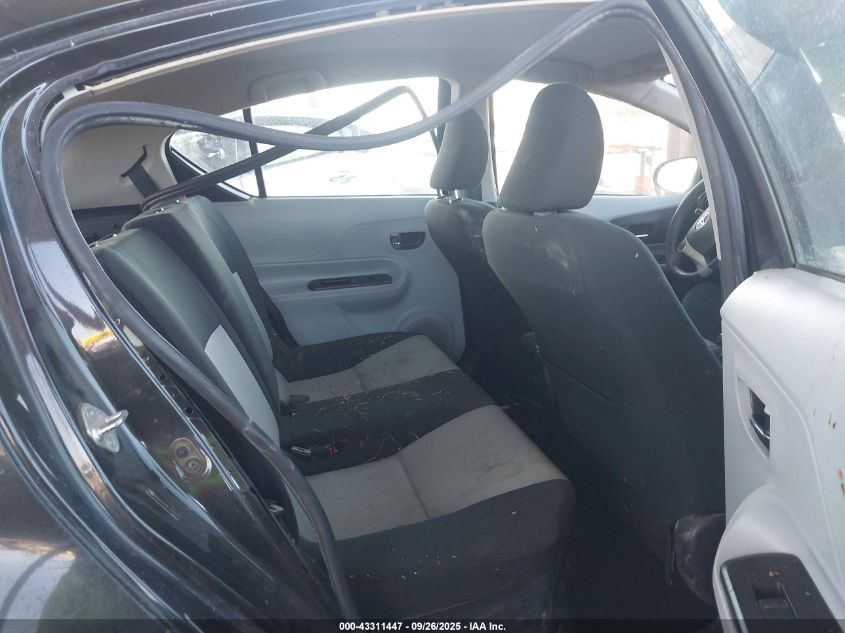 2014 Toyota Prius C Two VIN: JTDKDTB33E1069899 Lot: 43311447