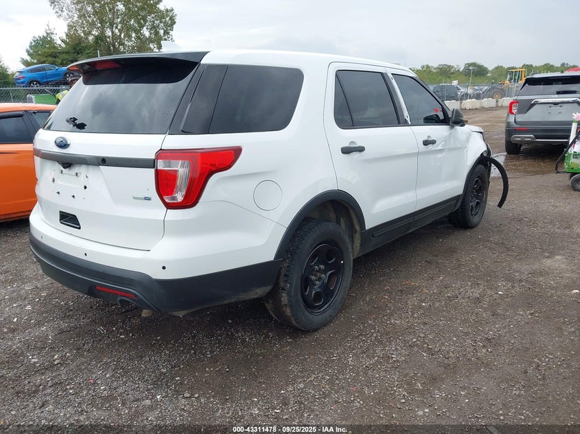 2016 FORD POLICE INTERCEPTOR - 1FM5K8AR8GGD35371