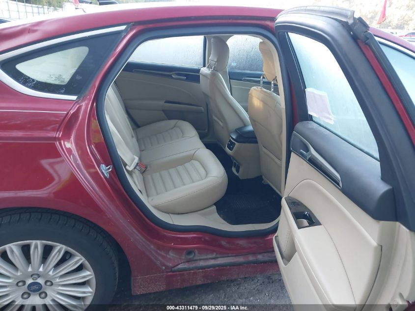 2014 Ford Fusion Hybrid Se VIN: 3FA6P0LU5ER18385 Lot: 43311479