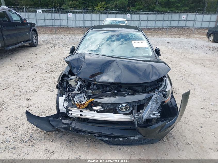 2021 Toyota Corolla Le VIN: 5YFEPMAE6MP155053 Lot: 43311482