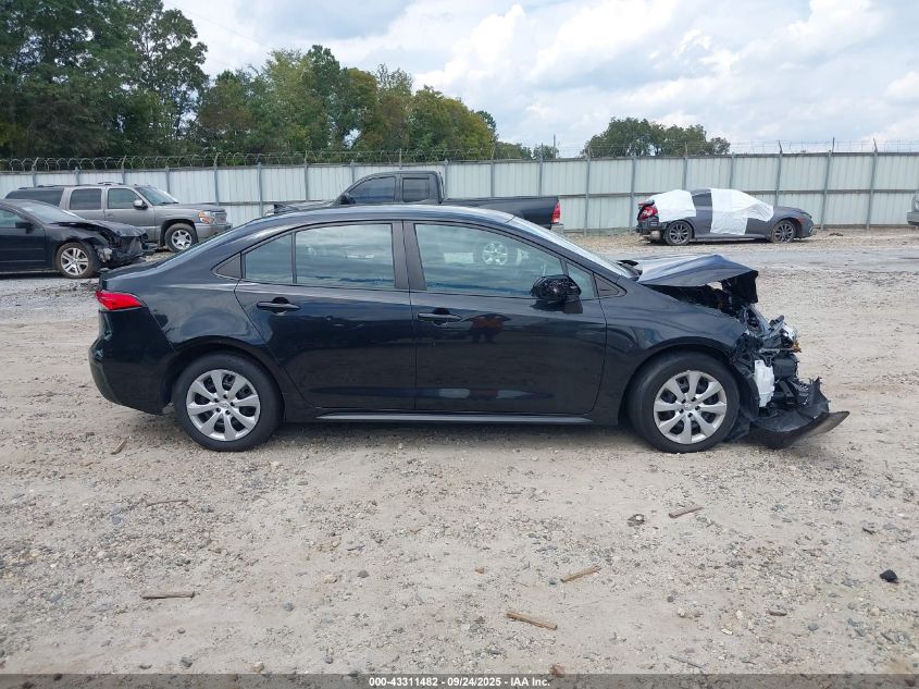 2021 Toyota Corolla Le VIN: 5YFEPMAE6MP155053 Lot: 43311482