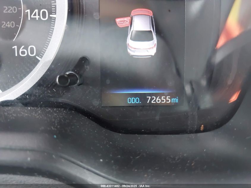 2021 Toyota Corolla Le VIN: 5YFEPMAE6MP155053 Lot: 43311482