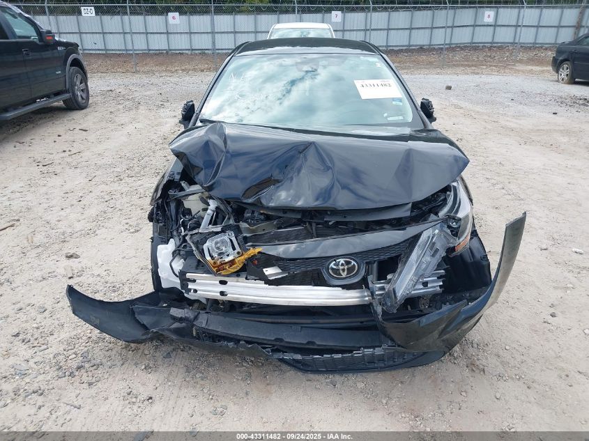 2021 Toyota Corolla Le VIN: 5YFEPMAE6MP155053 Lot: 43311482