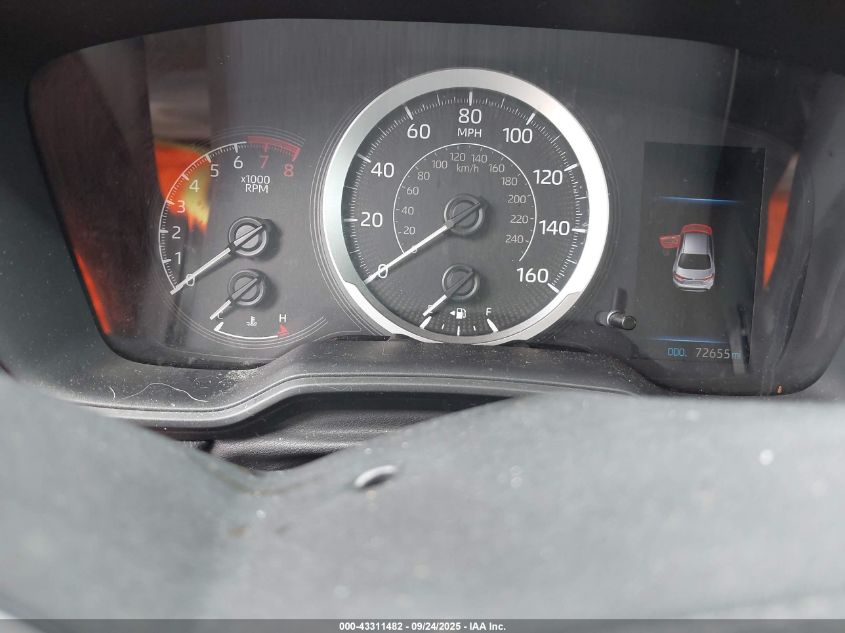 2021 Toyota Corolla Le VIN: 5YFEPMAE6MP155053 Lot: 43311482