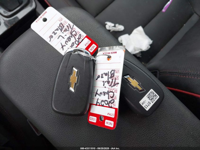 2024 Chevrolet Trailblazer Awd Rs VIN: KL79MUSL7RB125585 Lot: 43311510