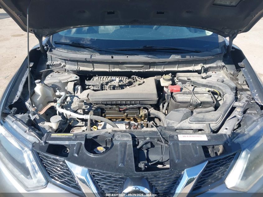 2016 Nissan Rogue Sv VIN: KNMAT2MV5GP685062 Lot: 43311527