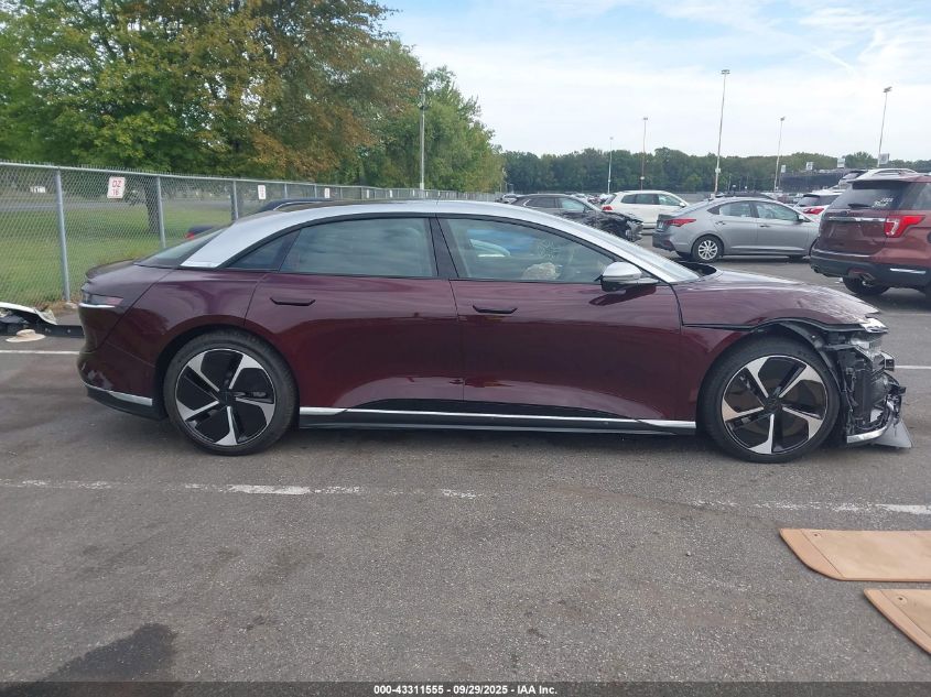 2025 Lucid Air Grand Touring VIN: 50EA1GBA0SA005935 Lot: 43311555