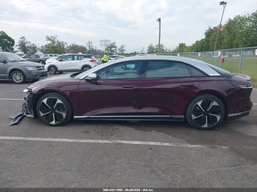 2025 Lucid Air Grand Touring VIN: 50EA1GBA0SA005935 Lot: 43311555