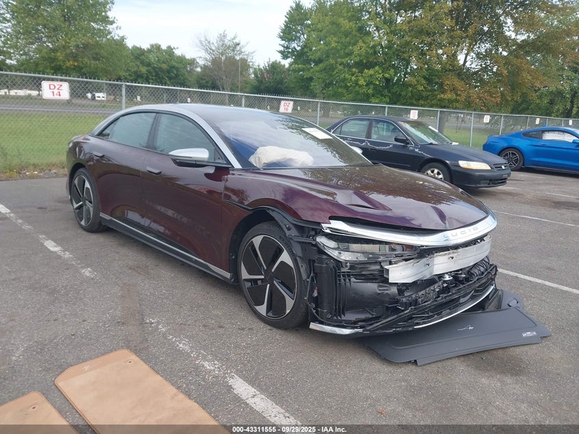50EA1GBA0SA005935 2025 Lucid Air Grand Touring auction photo 1