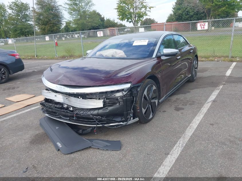 2025 Lucid Air Grand Touring VIN: 50EA1GBA0SA005935 Lot: 43311555