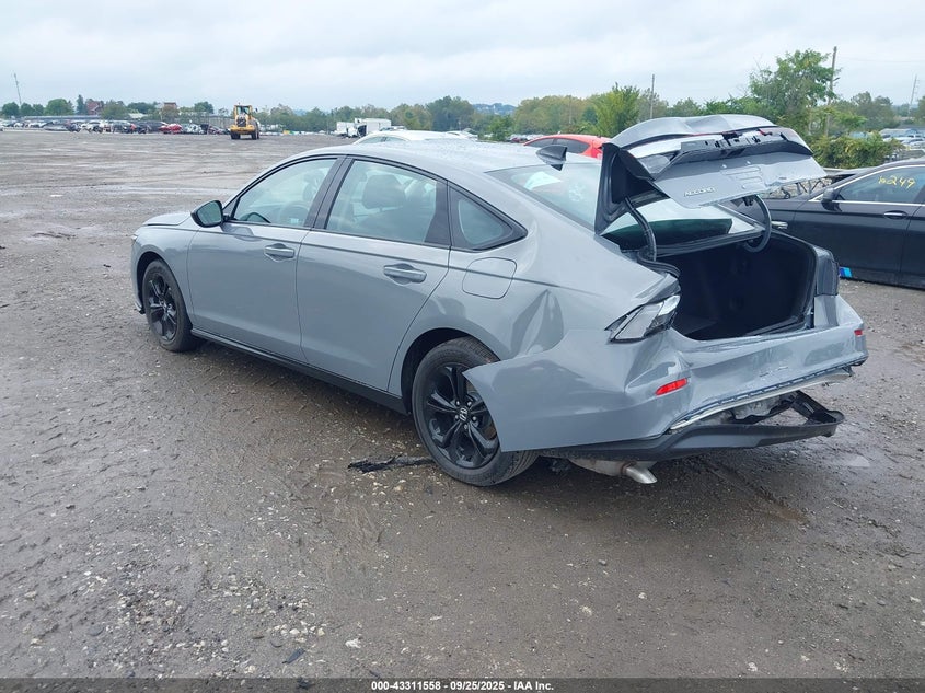 2025 Honda Accord Se grey sedan gasoline 1HGCY1F46SA044511 photo #4