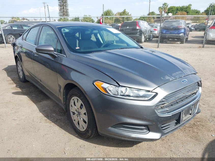 3FA6P0G73DR143061 2013 Ford Fusion S auction photo 1