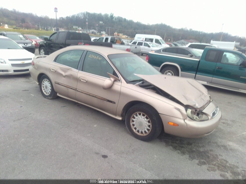 1998 Mercury Sable Gs/Ls beige sedan gasoline 1MEFM50U4WG617222 photo #1