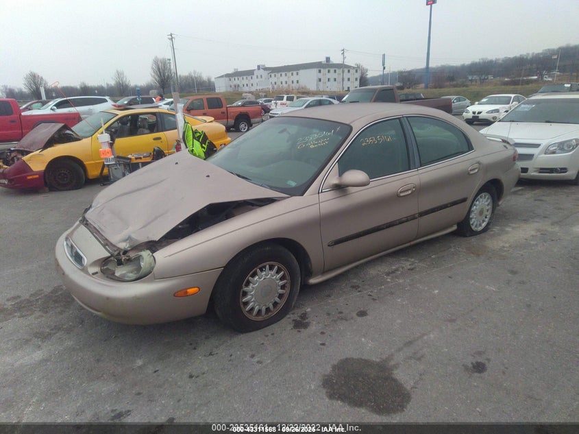 1998 Mercury Sable Gs/Ls beige sedan gasoline 1MEFM50U4WG617222 photo #3
