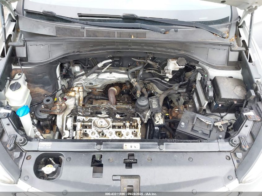 2016 Hyundai Santa Fe Se VIN: KM8SMDHF5GU153257 Lot: 43311596