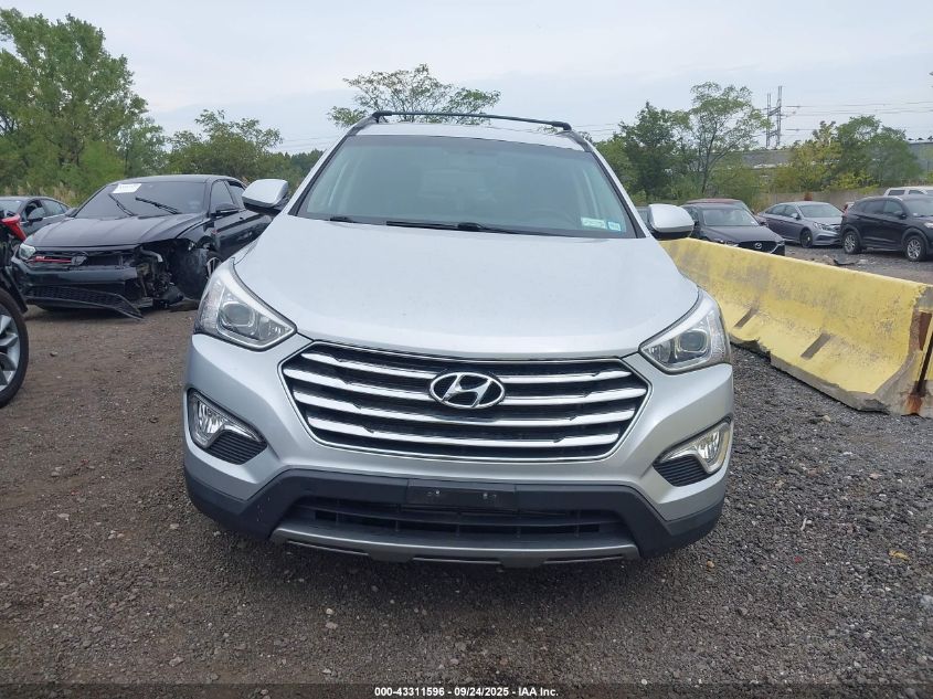 2016 Hyundai Santa Fe Se VIN: KM8SMDHF5GU153257 Lot: 43311596