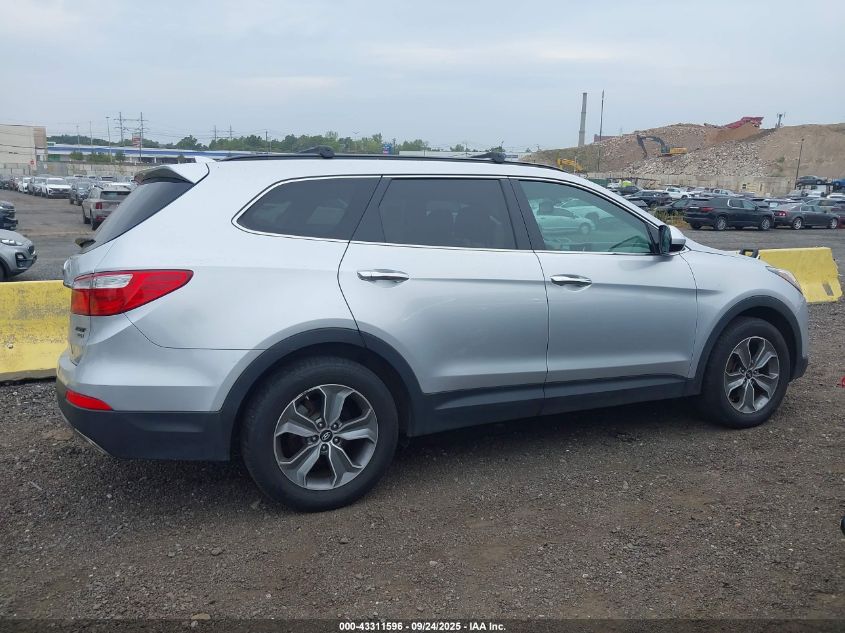 2016 Hyundai Santa Fe Se VIN: KM8SMDHF5GU153257 Lot: 43311596