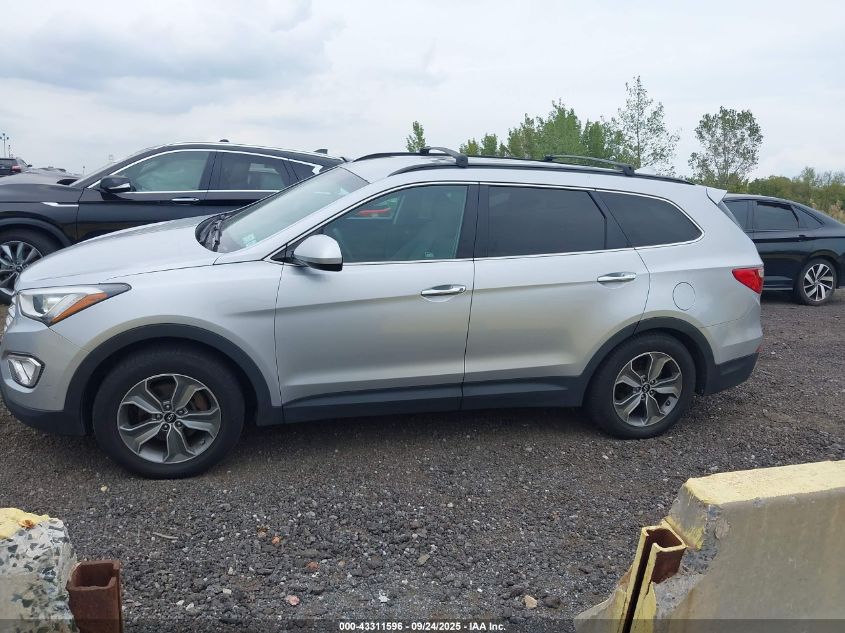 2016 Hyundai Santa Fe Se VIN: KM8SMDHF5GU153257 Lot: 43311596