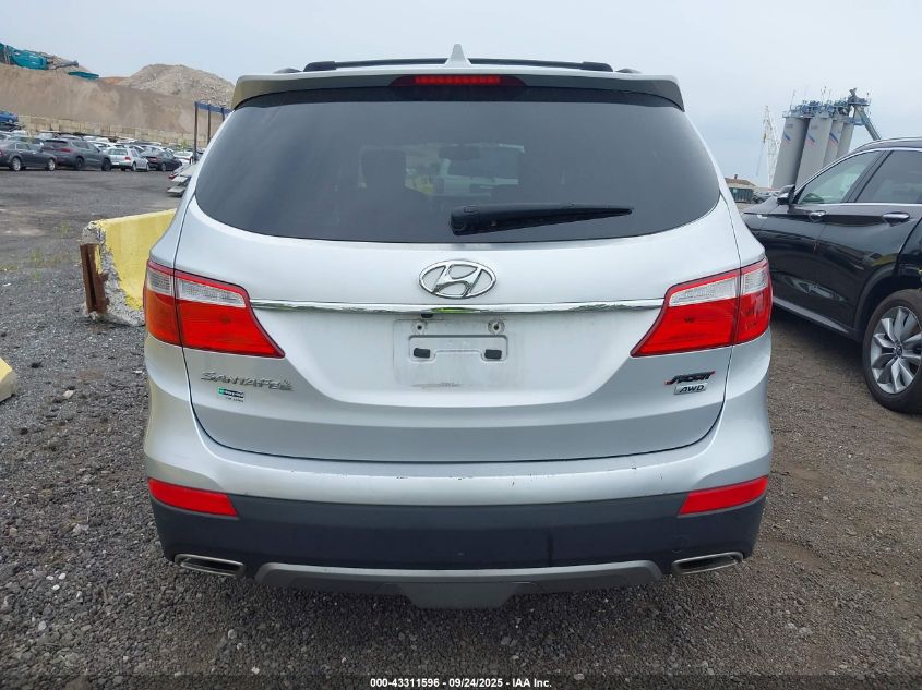 2016 Hyundai Santa Fe Se VIN: KM8SMDHF5GU153257 Lot: 43311596