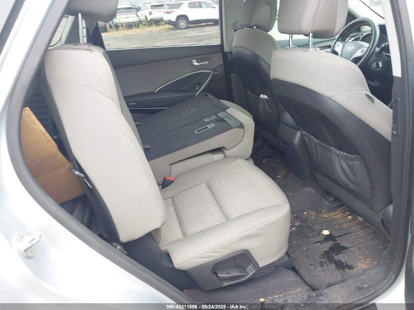 2016 Hyundai Santa Fe Se VIN: KM8SMDHF5GU153257 Lot: 43311596