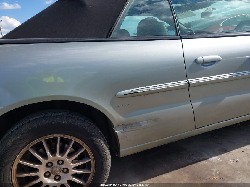 2005 Chrysler Sebring Touring VIN: 1C3EL55R15N684945 Lot: 43311597