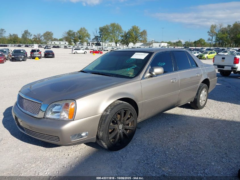 2001 Cadillac Deville Standard W/W20 VIN: 1G6KD54Y11U115679 Lot: 43311616