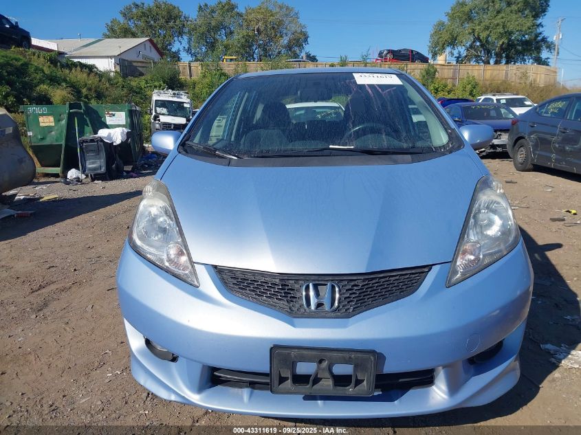 2009 Honda Fit Sport VIN: JHMGE884X9S034288 Lot: 43311619