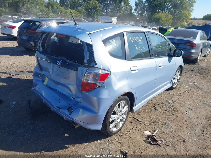 2009 Honda Fit Sport VIN: JHMGE884X9S034288 Lot: 43311619