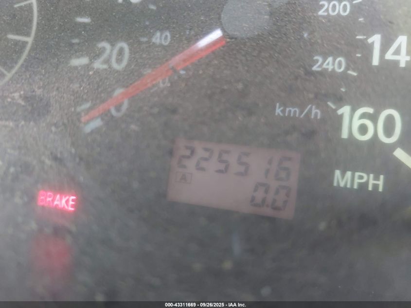 2000 Nissan Maxima Gle/Gxe/Se VIN: JN1CA31D0YT755742 Lot: 43311669