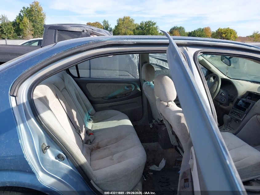 2000 Nissan Maxima Gle/Gxe/Se VIN: JN1CA31D0YT755742 Lot: 43311669