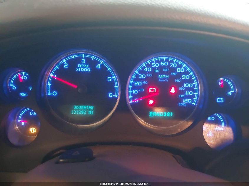 2007 Chevrolet Tahoe Ltz VIN: 1GNFK13077J152049 Lot: 43311711