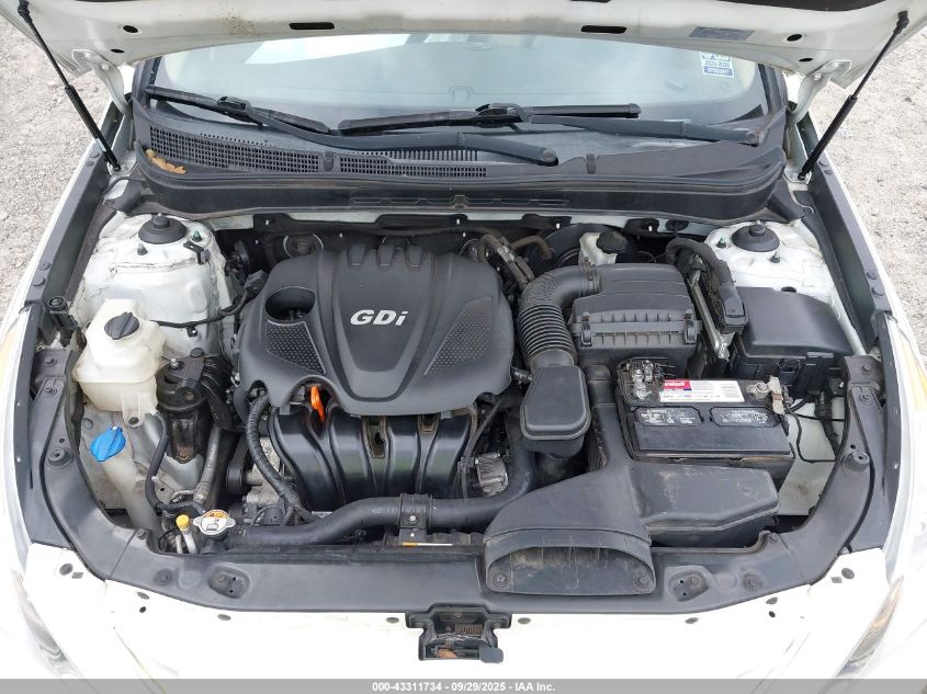 2013 Hyundai Sonata Gls VIN: 5NPEB4AC1DH781832 Lot: 43311734